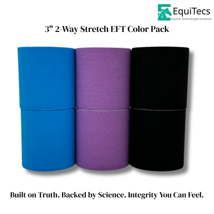 Horse Functional Taping Tape — 2-Way 3" Color Pack