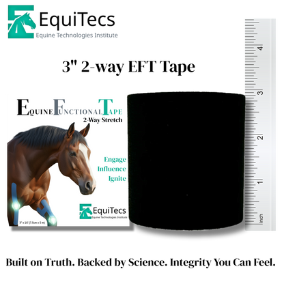 Horse Functional Taping Tape — 2-Way 3" Single Roll