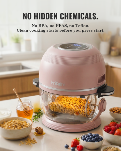 Self-Cleaning Air Fryer™ &amp; Non-Toxic Air Fryer™ - Mauve Rose