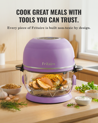 Self-Cleaning Air Fryer™ &amp; Non-Toxic Air Fryer™ - Mauve Rose