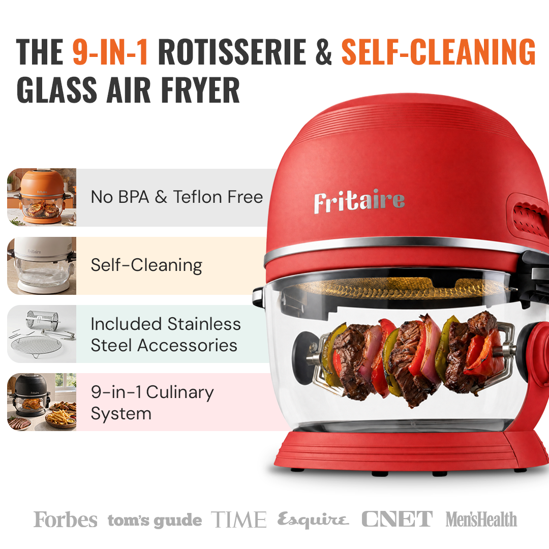 Self-Cleaning Air Fryer™ &amp; Non-Toxic Air Fryer™ - Mauve Rose