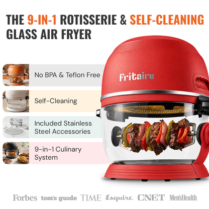 Self-Cleaning Air Fryer™ &amp; Non-Toxic Air Fryer™ - Mauve Rose