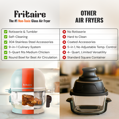 Self-Cleaning Air Fryer™ &amp; Non-Toxic Air Fryer™ - Mauve Rose