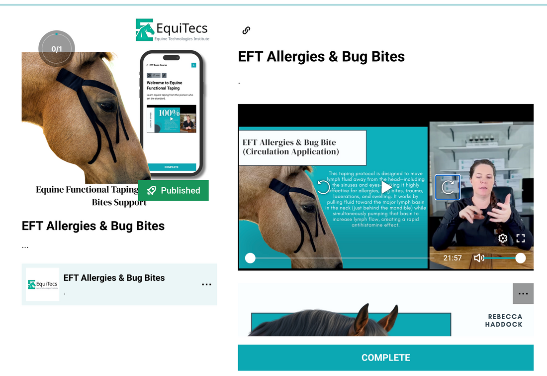 EFT Allergies &amp; Bug Bites Support