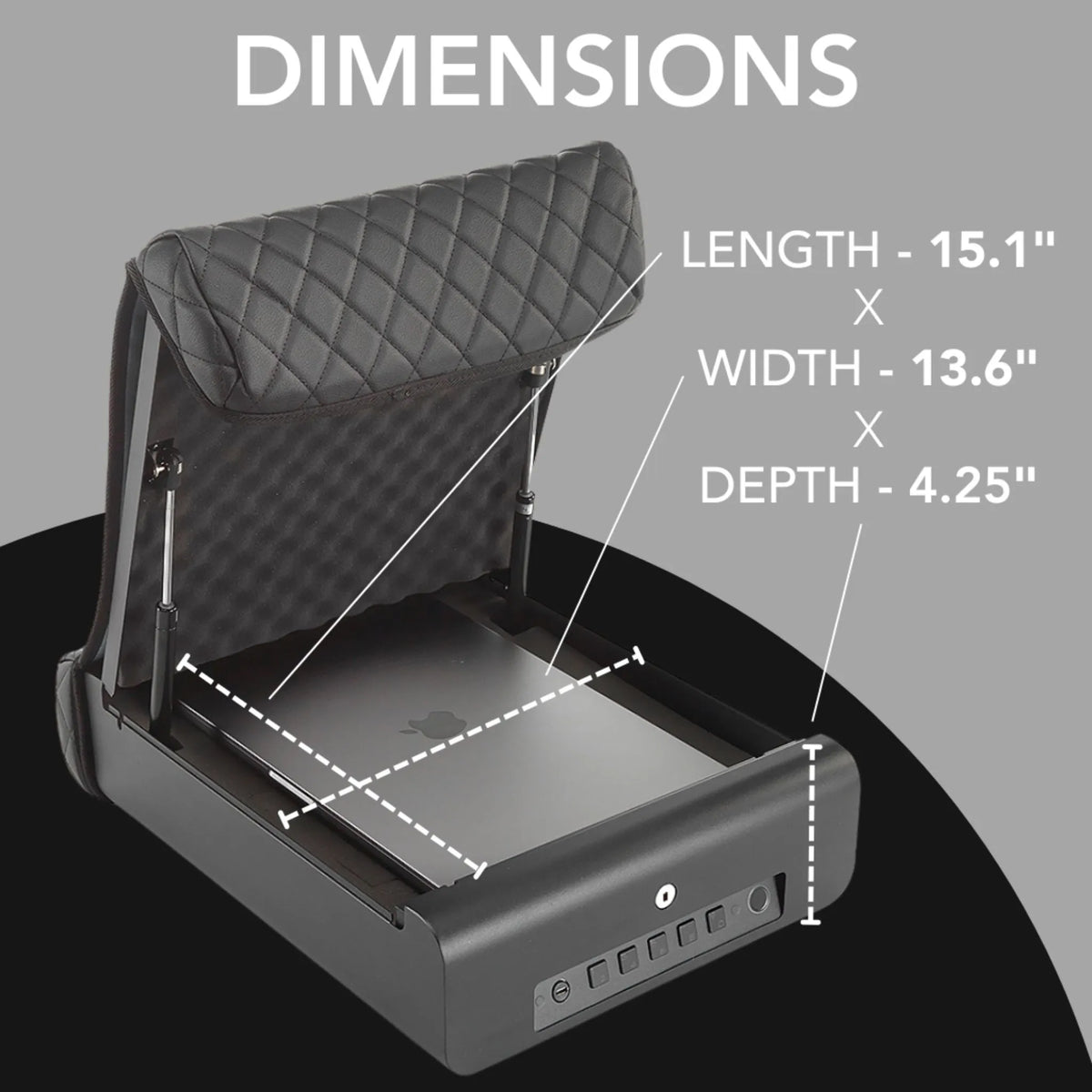 BoostedSafe Elite: Fingerprint, Key &amp; Digital Combo