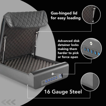 BoostedSafe Elite: Fingerprint, Key &amp; Digital Combo